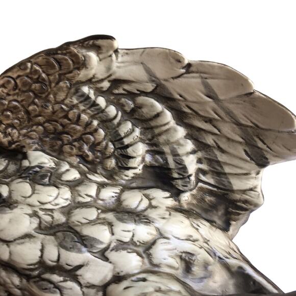 Owl Ceramic Brown Made In Japan vintage Owl Collectors 8” hand painted UCCTI - Picture 8 of 14